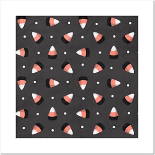 Candy Corn Pattern Posters and Art